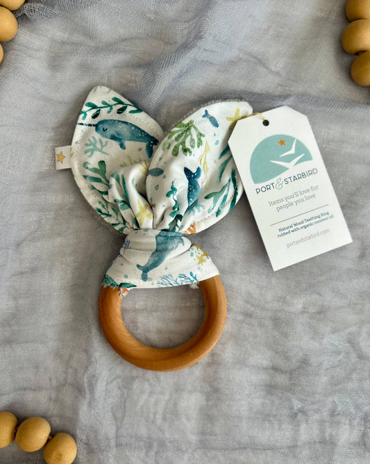 Enchanted Sea Life Crinkle teether