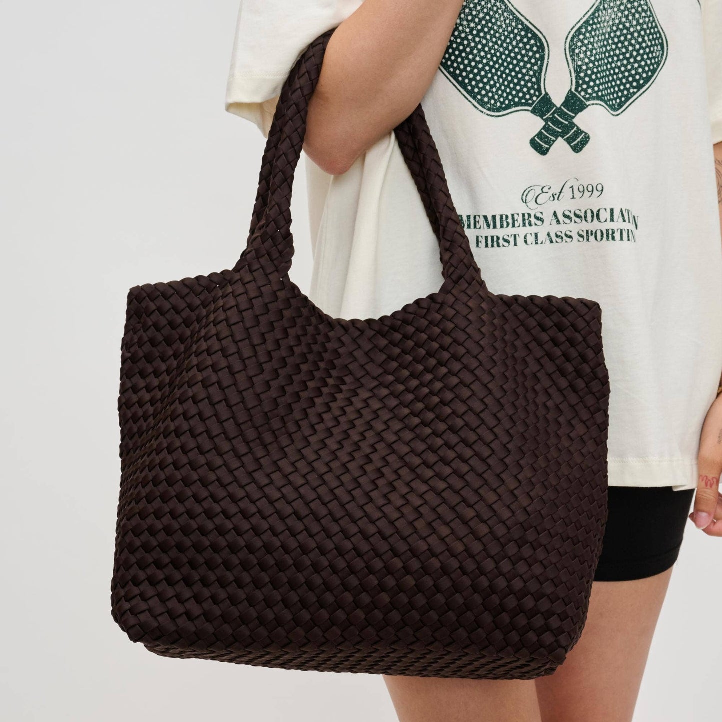 Sky's The Limit | Medium Woven Neoprene Tote