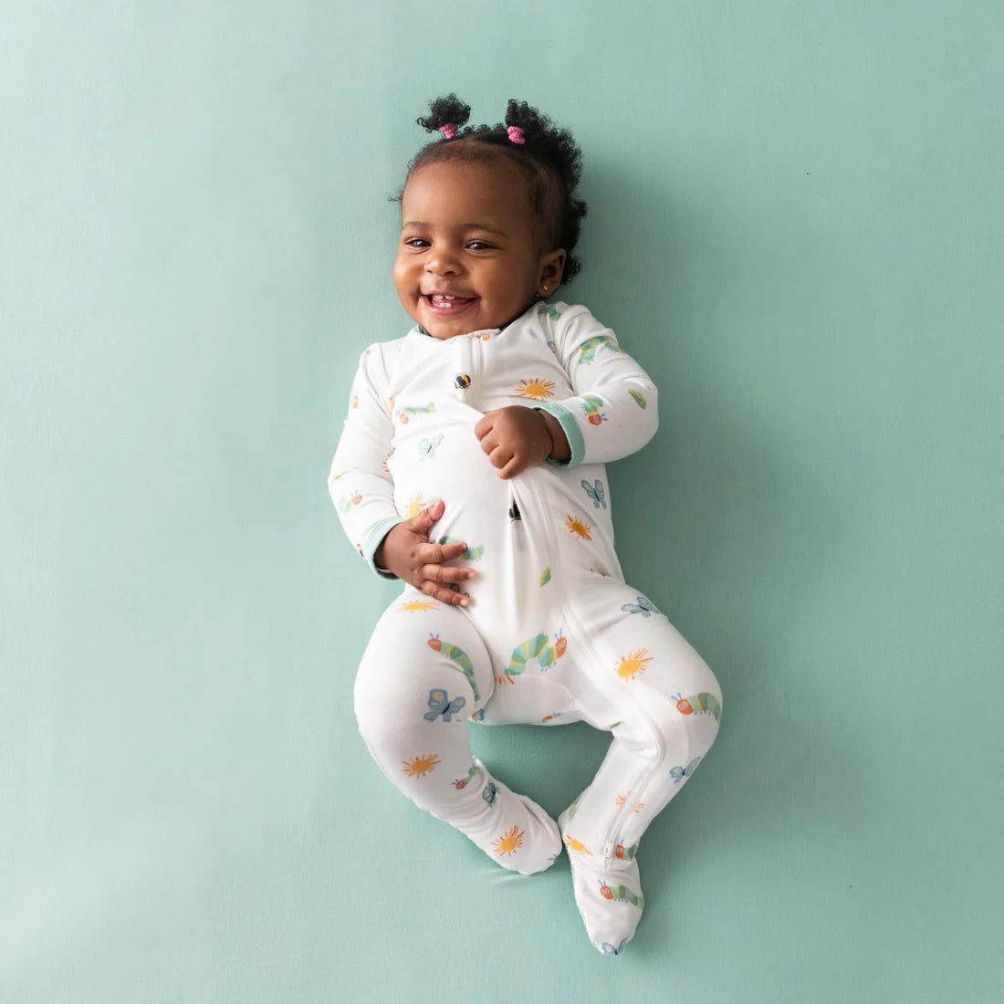 Zippered Footie in the Very Hungry Caterpillar and Friends