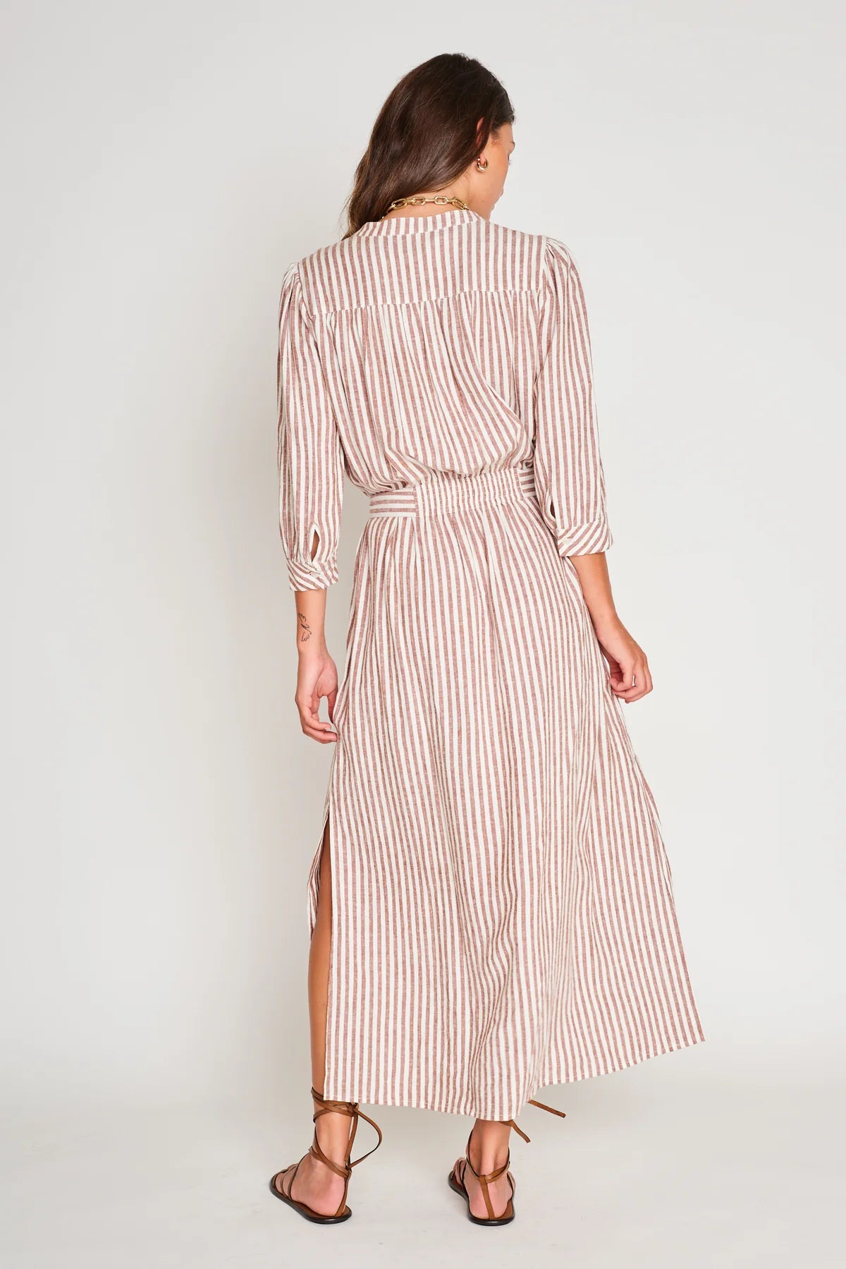 Cassie Dress | Sedona Stripe