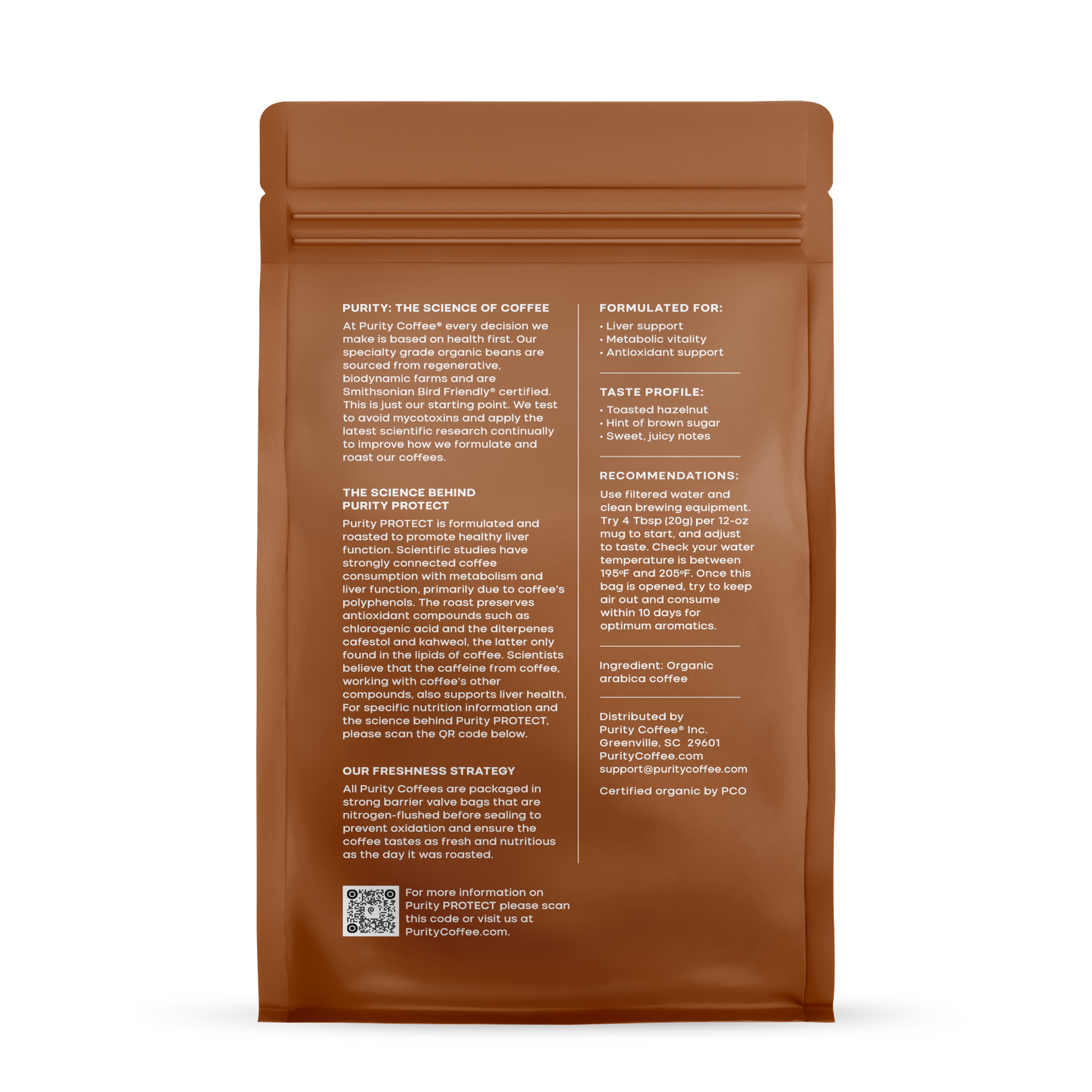 PROTECT: Light-Medium Roast *Ground* Coffee - 12oz Bag