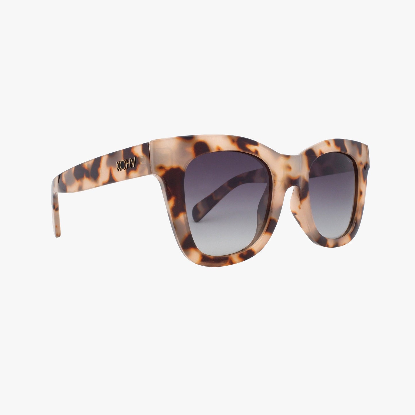 BAILEY LATTE TORTOISE Polarized Oversized Square Sunglasses