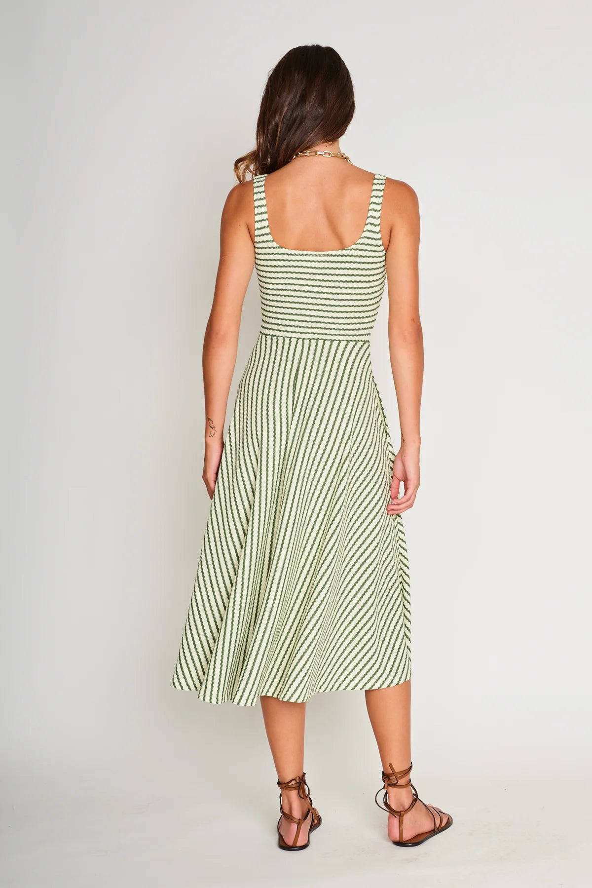 Audrey Dress | Pistachio Cream