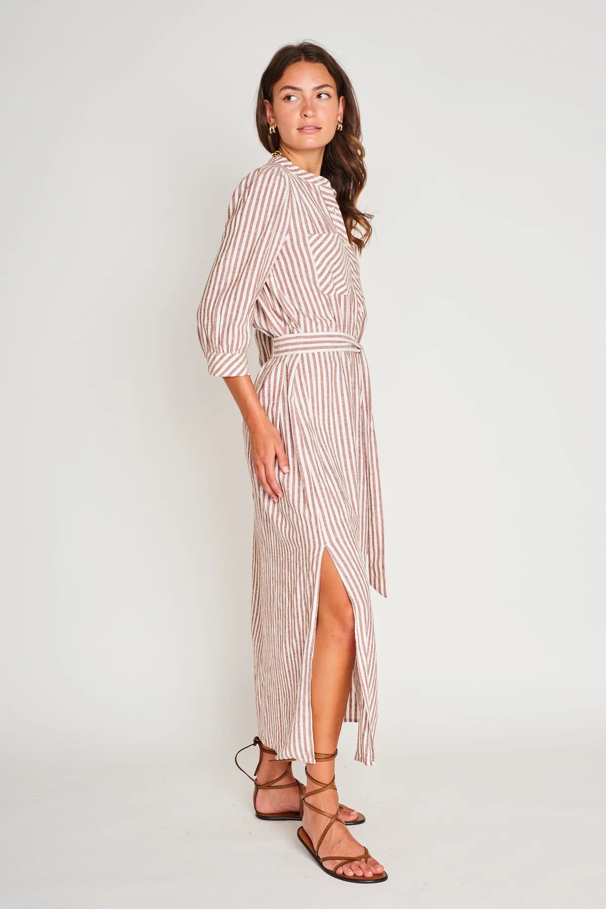 Cassie Dress | Sedona Stripe