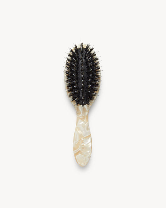 Ultralight Travel Hair Brush in Ivory