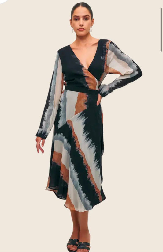 Lucille Wrap Dress