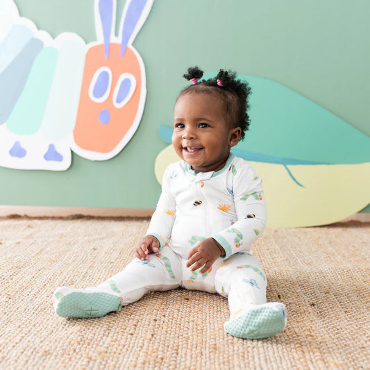 Zippered Footie in the Very Hungry Caterpillar and Friends