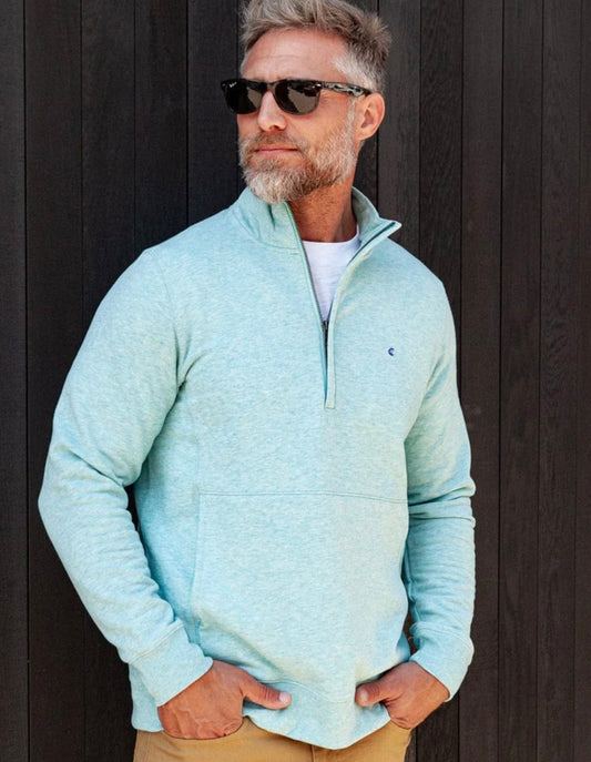 Fleece Weekender | Heather Mint