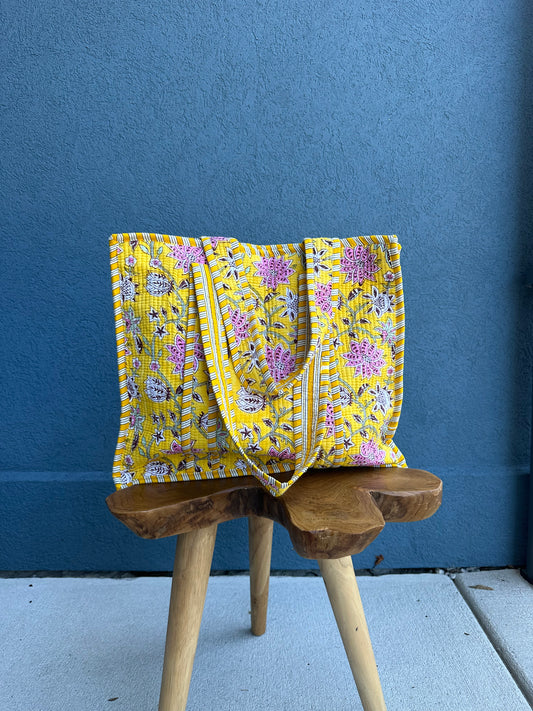 Jane Tote | Yellow