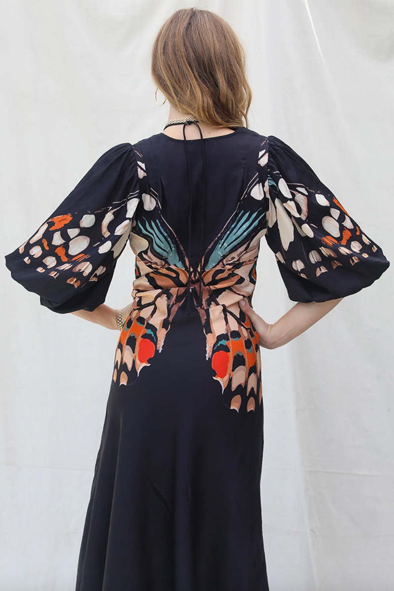 Morpho Midi Dress