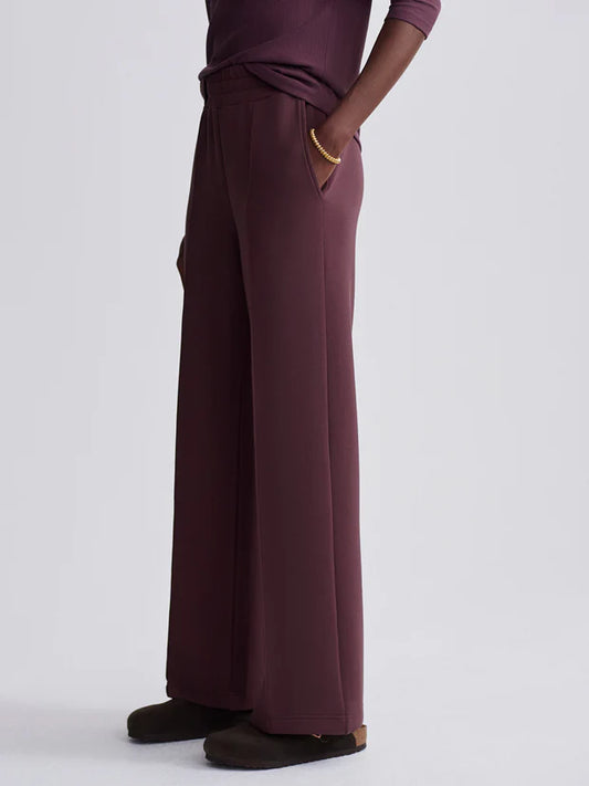 The Wide Leg Pant 28” | Deep Mahogany