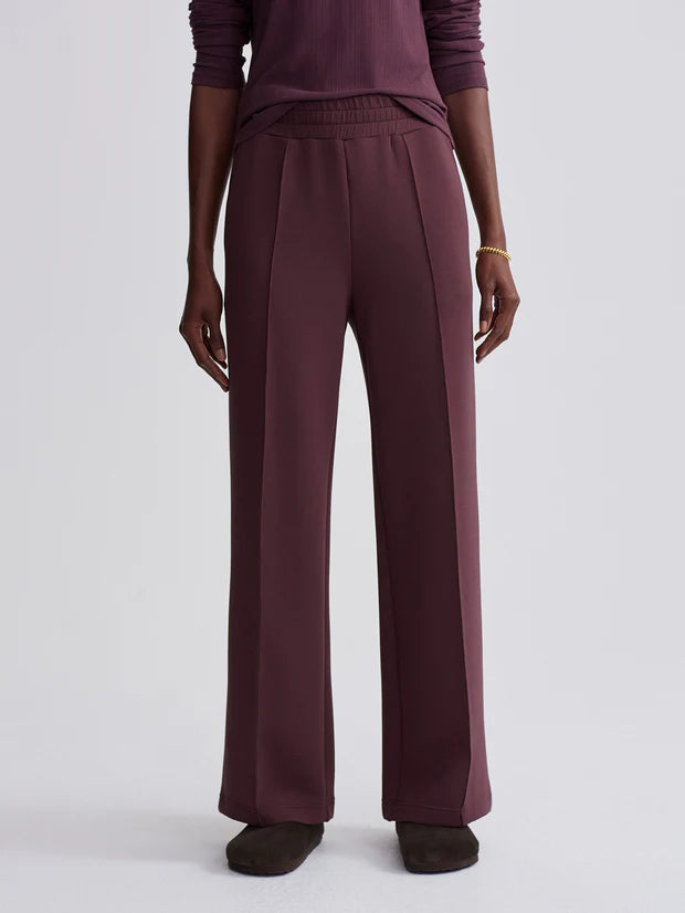 The Wide Leg Pant 28” | Deep Mahogany