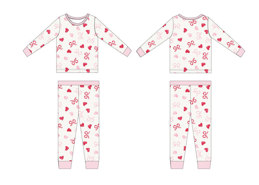 Hearts & Bows Jam Set