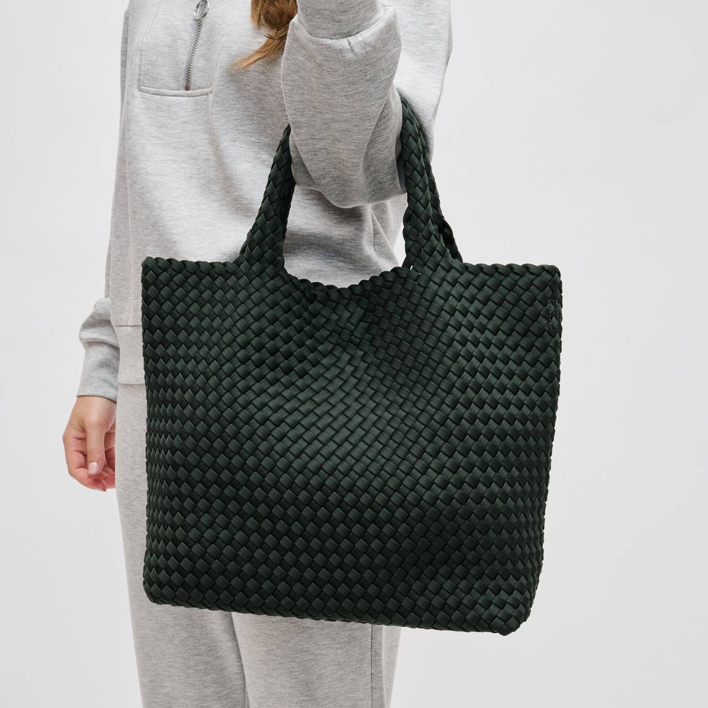 Sky's The Limit | Medium Woven Neoprene Tote