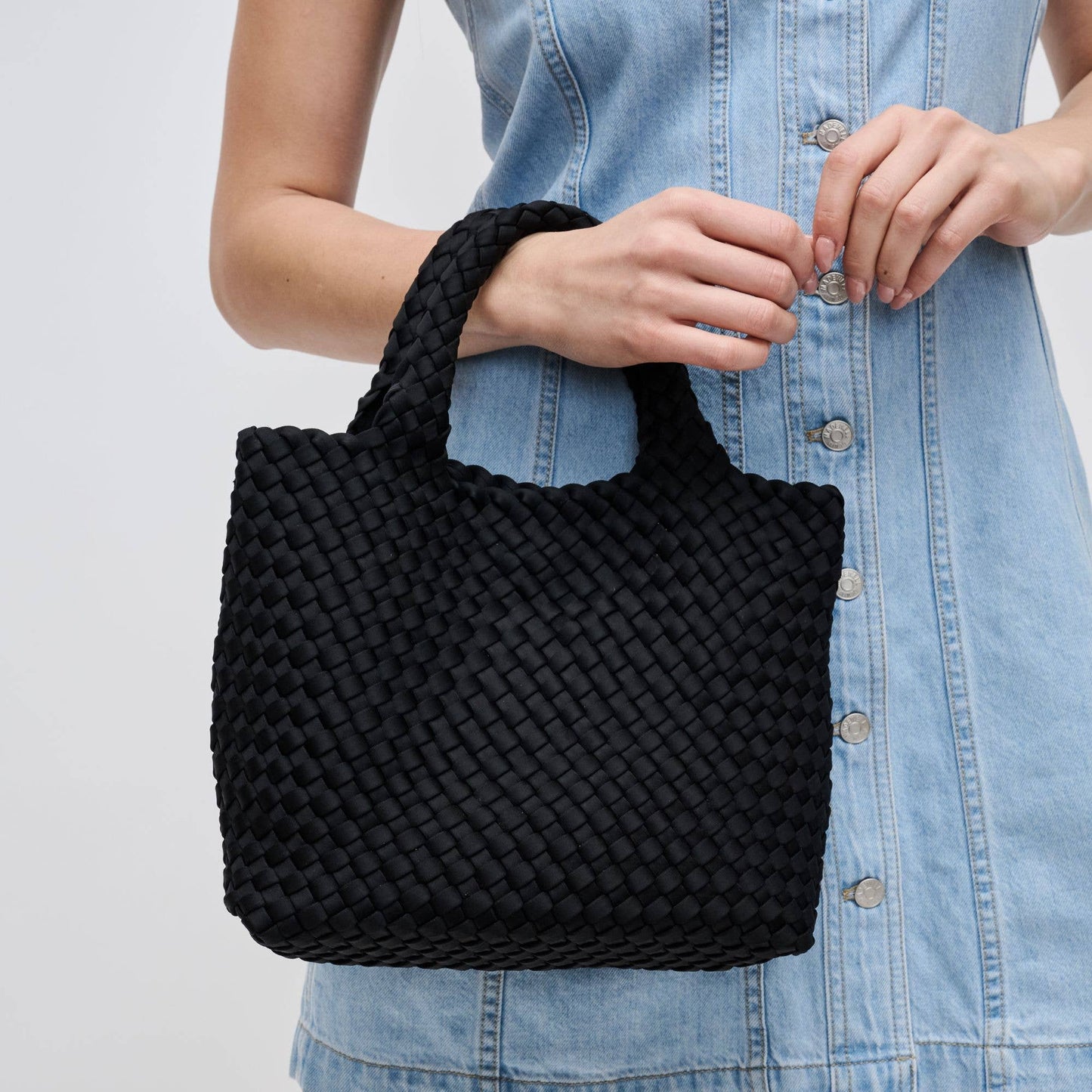 Sky's The Limit |Small Woven Neoprene Crossbody