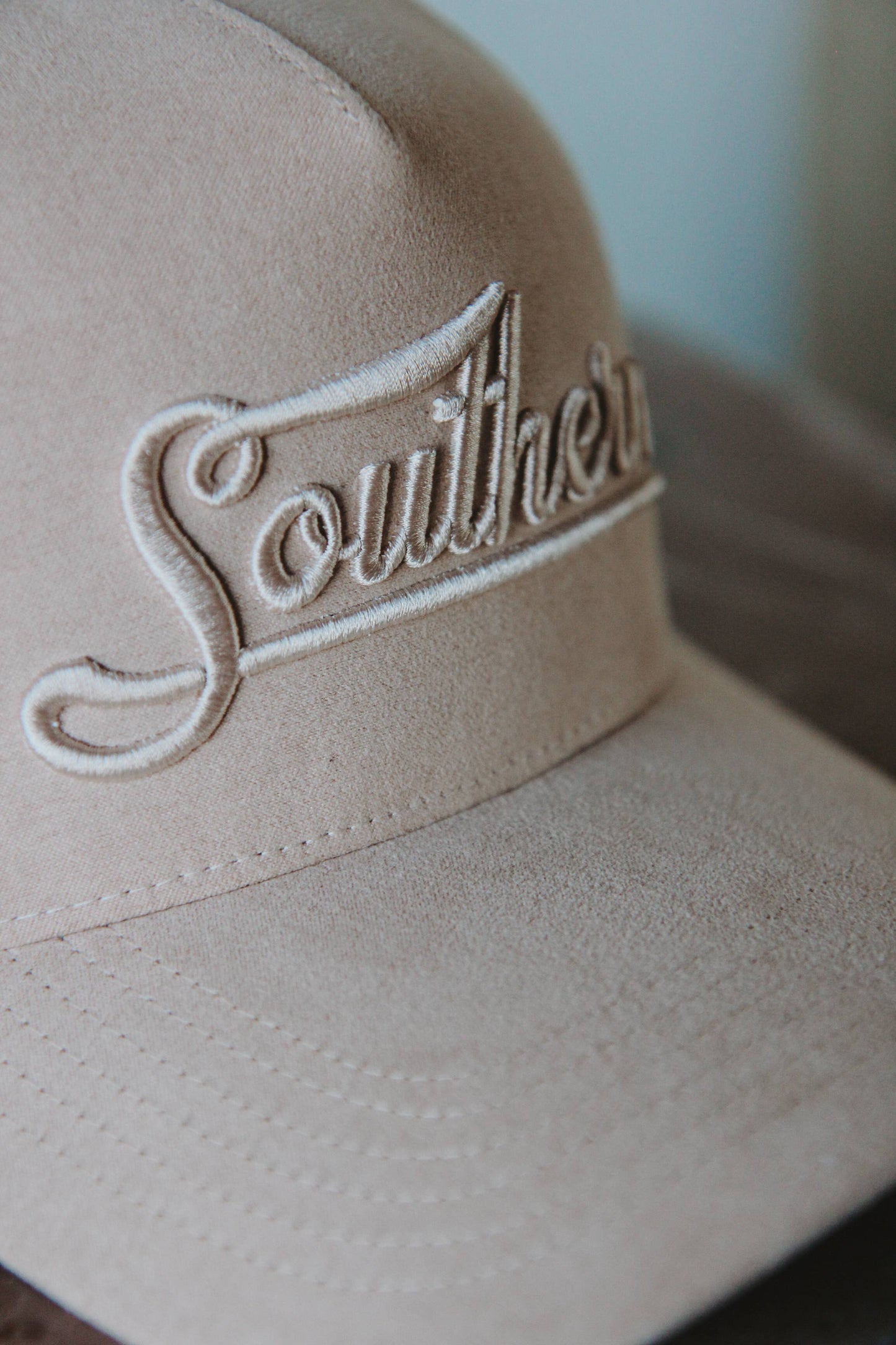 Southern Suede Trucker Hat